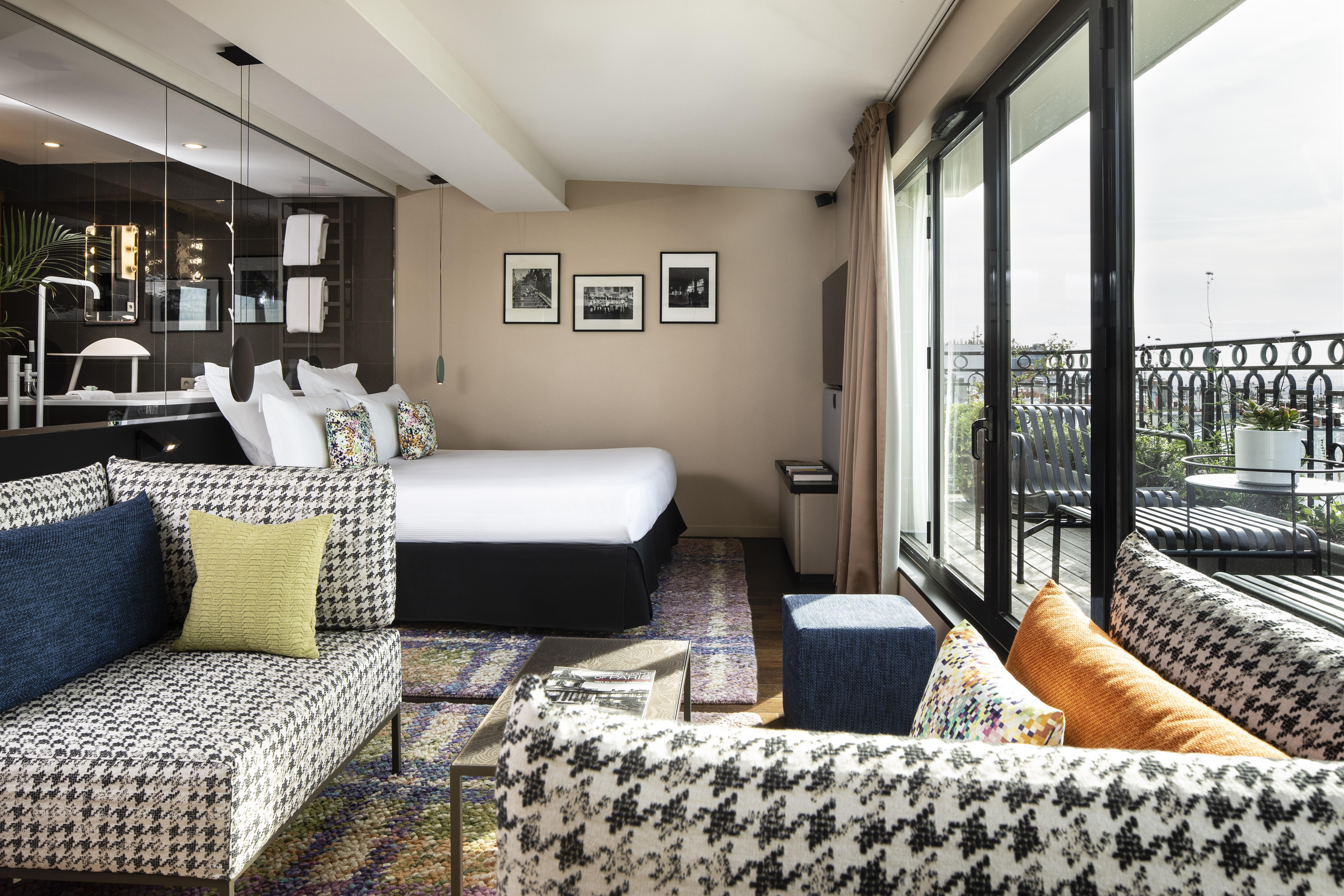 เทอร์ราส Hotel ปารีส ภายนอก รูปภาพ