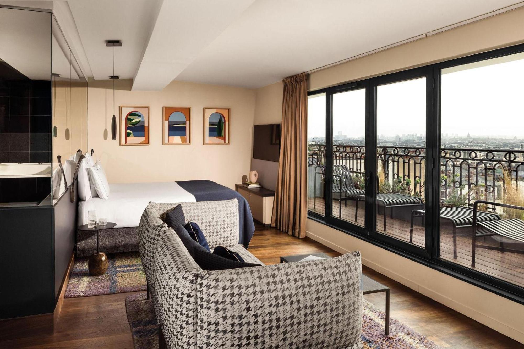เทอร์ราส Hotel ปารีส ภายนอก รูปภาพ